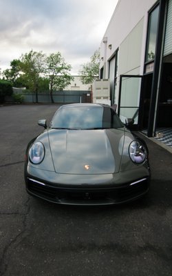 Paint Protection Film - A client has brought a couple cars in for Ceramic Coating and they love it every time! Ceramic Coating makes it a breeze to wash the vehicle with the hydrophobic properties it carries. They paired that up with adding some paint protection film to ensure maximum protection against rock chips! Paint Protection Film - A client has brought a couple cars in for Ceramic Coating and they love it every time! Ceramic Coating makes it a breeze to wash the vehicle with the hydrophobic properties it carries. They paired that up with adding some paint protection film to ensure maximum protection against rock chips!