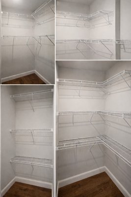 installation of shelves - installation of shelves