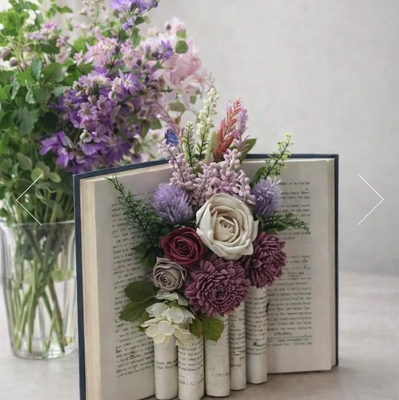 🌸📖Blooms & Books: The Floral Book Art Workshop 📖🌸 - 🌸📖Blooms & Books: The Floral Book Art Workshop 📖🌸
Sunday, September 20, 2026
11:30 AM 1:30 PM
Reserve Your Spot Today!
---------------------------
Give a new life to vintage-style stories in this uniquely beautiful workshop. You will learn the art of folding and sculpting book pages to create a custom vessel for a lush, everlasting floral arrangement. This workshop blends paper crafting with floral design to create a timeless piece of home decor.
Whether you are a book lover, a flower enthusiast, or just looking for a peaceful creative escape, this class offers total creative freedom. You will be amazed at how a simple book transforms into a sophisticated 3D masterpiece under your fingertips!
The Creative Process:
📖 The Sculpted Book: Learn our signature page-folding technique to transform a book into a sturdy, elegant stand that serves as the heart of your art.
💐 Curate Your Bouquet: Browse our "Floral Bar" of premium dried botanicals, wood flowers, and greenery to design an arrangement that fits your style—from deep burgundies and teals to soft pastels and natural greens to your very own creation of colors.
✍️ Personalize Your Story: Keep the book pages classic or add your own artistic touches to the background to make the piece truly yours.
✨ Style & Secure: Learn professional placement and securing techniques to ensure your arrangement looks balanced and beautiful from every angle.
What’s Included:
📖 Your Book Base: A carefully selected book ready for transformation.
💐 Premium Floral Bar: Full access to a variety of high-quality wood flowers, dried botanicals, and textured greenery.
🛠️ Tools & Supplies: All necessary adhesives, folding tools, and accents needed to complete your project.
👩🏻🏫 Guided Instruction: No experience needed—we’ll walk you through the folding and floral arranging process step-by-step.
🎨 Cancellation Policy:
Due to the customized nature of our materials, no refunds will be issued. If you’re unable to attend, we’ll happily package your project as a To-Go Kit so you can still enjoy creating at home.
Spots are limited—join us to turn the page on a new creative adventure and craft something breathtaking! 🖤🩶🩵 🌸📖Blooms & Books: The Floral Book Art Workshop 📖🌸 - 🌸📖Blooms & Books: The Floral Book Art Workshop 📖🌸
Sunday, September 20, 2026
11:30 AM 1:30 PM
Reserve Your Spot Today!
---------------------------
Give a new life to vintage-style stories in this uniquely beautiful workshop. You will learn the art of folding and sculpting book pages to create a custom vessel for a lush, everlasting floral arrangement. This workshop blends paper crafting with floral design to create a timeless piece of home decor.
Whether you are a book lover, a flower enthusiast, or just looking for a peaceful creative escape, this class offers total creative freedom. You will be amazed at how a simple book transforms into a sophisticated 3D masterpiece under your fingertips!
The Creative Process:
📖 The Sculpted Book: Learn our signature page-folding technique to transform a book into a sturdy, elegant stand that serves as the heart of your art.
💐 Curate Your Bouquet: Browse our "Floral Bar" of premium dried botanicals, wood flowers, and greenery to design an arrangement that fits your style—from deep burgundies and teals to soft pastels and natural greens to your very own creation of colors.
✍️ Personalize Your Story: Keep the book pages classic or add your own artistic touches to the background to make the piece truly yours.
✨ Style & Secure: Learn professional placement and securing techniques to ensure your arrangement looks balanced and beautiful from every angle.
What’s Included:
📖 Your Book Base: A carefully selected book ready for transformation.
💐 Premium Floral Bar: Full access to a variety of high-quality wood flowers, dried botanicals, and textured greenery.
🛠️ Tools & Supplies: All necessary adhesives, folding tools, and accents needed to complete your project.
👩🏻🏫 Guided Instruction: No experience needed—we’ll walk you through the folding and floral arranging process step-by-step.
🎨 Cancellation Policy:
Due to the customized nature of our materials, no refunds will be issued. If you’re unable to attend, we’ll happily package your project as a To-Go Kit so you can still enjoy creating at home.
Spots are limited—join us to turn the page on a new creative adventure and craft something breathtaking! 🖤🩶🩵