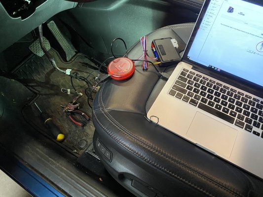 Fortin Installation and Programming - Another day at the office. Programming an Evo-All unit on a 2019 Mustang GT.