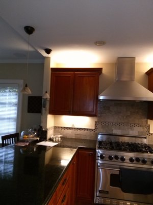 Kitchen light changed - New wire light 14.2 Kitchen light changed - New wire light 14.2