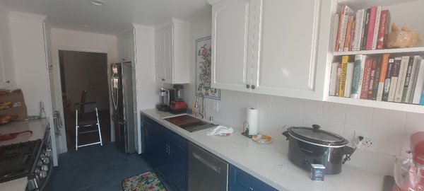 Leah project consisted of all custom cabinets ,counter tops ,flooring. - Leah project ,consisted of a custom design ,fabrication of maple cabinets with all top of the line hardware.