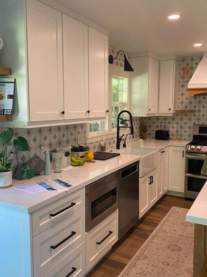 Kitchen - Within space restriction We were able to renovate and upgrade this 1970s' old kitchen into this masterpiece Kitchen - Within space restriction We were able to renovate and upgrade this 1970s' old kitchen into this masterpiece