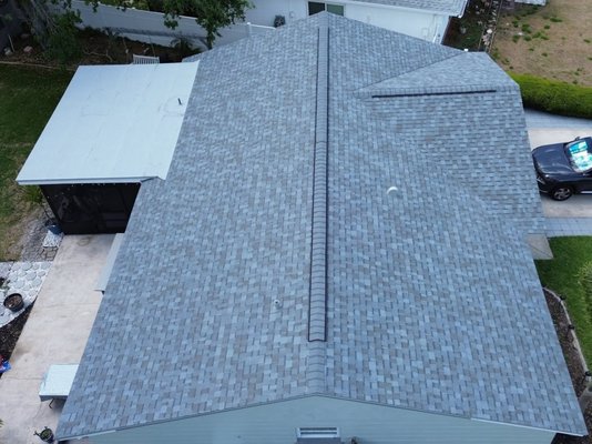 Roof Replacement - Beacon Groves, Palm Harbor - This week, we wanted to showcase a recent roof replacement in the lovely Beacon Groves neighborhood of Palm Harbor!
For this home, we installed Owens Corning Roofing's Quarry Gray shingles paired with gray drip edge for a cohesive finish. We also replaced the connecting flat roof, using Polyglass USA's modified bitumen for long-term protection.
Another roof built to last by Storm Peak Roofing! Are you in need of a roof replacement? Give us a call today!
727-937-7325
stormpeakroofing.com Roof Replacement - Beacon Groves, Palm Harbor - This week, we wanted to showcase a recent roof replacement in the lovely Beacon Groves neighborhood of Palm Harbor!
For this home, we installed Owens Corning Roofing's Quarry Gray shingles paired with gray drip edge for a cohesive finish. We also replaced the connecting flat roof, using Polyglass USA's modified bitumen for long-term protection.
Another roof built to last by Storm Peak Roofing! Are you in need of a roof replacement? Give us a call today!
727-937-7325
stormpeakroofing.com