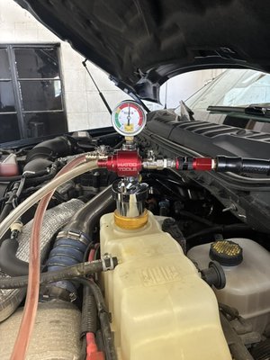 Fuel system repair with a DCR conversion kit - Customer wanted to prevent possible fuel contamination of a potentially failing CP4. Removed old fuel system and installed a DCR Kit on this 2021 F550 Fuel system repair with a DCR conversion kit - Customer wanted to prevent possible fuel contamination of a potentially failing CP4. Removed old fuel system and installed a DCR Kit on this 2021 F550