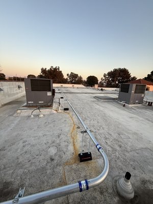 2” EMT raceway from electrical room to manager office. - 2” EMT raceway from electrical room to manager office.
2” EMT, waterproof fittings, strut channels, dura-block and silicone. Approximately 180ft. Stable design. Commercial property.
Subcontracting for the Comcast Business customer. 2” EMT raceway from electrical room to manager office. - 2” EMT raceway from electrical room to manager office.
2” EMT, waterproof fittings, strut channels, dura-block and silicone. Approximately 180ft. Stable design. Commercial property.
Subcontracting for the Comcast Business customer.