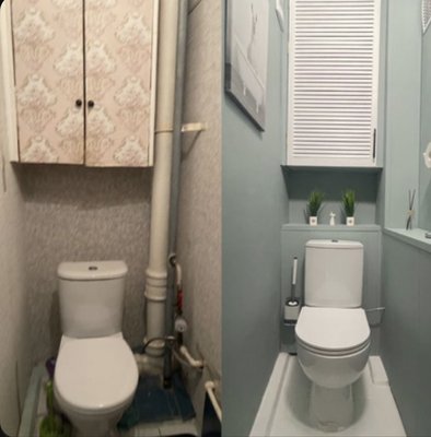 repair restroom - "This remodel was done in an old restroom that was in bad shape. The rest of the house had already been updated, and the restroom stood out with its outdated atmosphere. We completely renovated it by freshening up the walls with a new coat of paint and updating the fixtures to match the overall style of the house. We also added stylish accessories to give the space a unique touch. The owner now enjoys using the new restroom!"