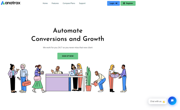 Anatrax - Anatrax.com is a fully developed SaaS project where the users with minimal web dev ability can deploy and track marketing campaigns. Anatrax - Anatrax.com is a fully developed SaaS project where the users with minimal web dev ability can deploy and track marketing campaigns.