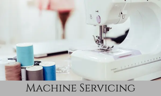 Machine Servicing - Our master tailor, Paige, is also a certified sewing machine technician. If your sewing machine needs a little TLC, contact us today!
We offer personalized Business-to-Business financing for regular maintenance or multiple machine servicing. For more information, please reach out to our Head of Business Operations, Eric Haefke. Machine Servicing - Our master tailor, Paige, is also a certified sewing machine technician. If your sewing machine needs a little TLC, contact us today!
We offer personalized Business-to-Business financing for regular maintenance or multiple machine servicing. For more information, please reach out to our Head of Business Operations, Eric Haefke.