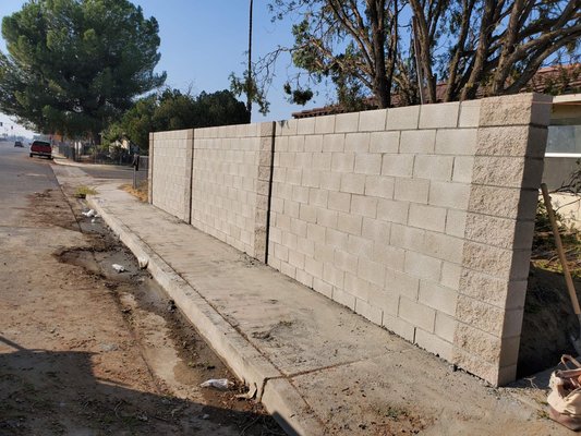 Block Walls - Here are a few pictures of our work for block walls. Call or text us at (661)529-1883 for a FREE estimate. Block Walls - Here are a few pictures of our work for block walls. Call or text us at (661)529-1883 for a FREE estimate.