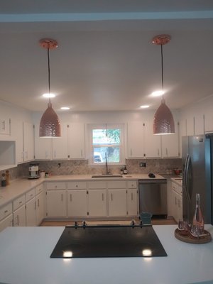 LIGHTS AT THE LAKE - "This model was done on an old home. It was updated with new cabinets, appliances, and flooring to match the overall tone of the house. Then we added custom lighting that gave this home some character. STUNNING! LIGHTS AT THE LAKE - "This model was done on an old home. It was updated with new cabinets, appliances, and flooring to match the overall tone of the house. Then we added custom lighting that gave this home some character. STUNNING!