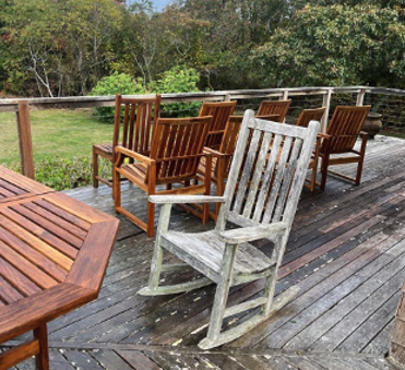 Teak Furniture - HOME EXTERIOR
Our highly qualified team offers exterior cleaning services to keep your home clean and shining. Our goal is to provide quality and efficient service, ensuring customer satisfaction. Contact us to schedule your exterior cleaning and let us take care of your home's cleaning so you can enjoy a clean and beautiful space.
STONE WORK - BRICK WALKWAY
Looking for professional roof cleaning services? Look no further than us! Our experienced team uses the latest techniques and equipment to remove dirt, grime, and other build-ups from your roof, leaving it looking like new. Whether you need a one-time cleaning or ongoing maintenance, we've got you covered. Don't let a dirty roof bring down the appearance of your home - contact us today to schedule your roof cleaning service.
DECKS (WASH-STAIN) PATIO & TEAK FURNITURE
Transform your deck into a pleasant and clean space with our professional cleaning services. We offer a complete cleaning to remove dirt, stains, and moss, leaving your deck looking like new again. We use high-quality products and equipment, ensuring a deep and effective cleaning. Let our experienced team take care of your deck cleaning so you can enjoy the outdoor space in great style. Contact us to schedule your deck cleaning today.
TEAK FURNITURE
Our team of experts specializes in providing high-quality and innovative solutions to transform your teak furniture into a work of art. We use advanced techniques and environmentally-friendly products to remove dirt, grime, and other build-ups, leaving your furniture looking like new. Our services are tailored to meet your unique needs and preferences, with a focus on delivering exceptional results that exceed your expectations. We understand the importance of maintaining the natural beauty and durability of teak furniture, and we take pride in restoring your pieces to their original glory. So why settle for dull and dirty teak furniture when you can have a stunning and well-maintained piece? Contact us today to schedule your teak furniture cleaning service and experience the difference that dynamic and smart solutions can make! Teak Furniture - HOME EXTERIOR
Our highly qualified team offers exterior cleaning services to keep your home clean and shining. Our goal is to provide quality and efficient service, ensuring customer satisfaction. Contact us to schedule your exterior cleaning and let us take care of your home's cleaning so you can enjoy a clean and beautiful space.
STONE WORK - BRICK WALKWAY
Looking for professional roof cleaning services? Look no further than us! Our experienced team uses the latest techniques and equipment to remove dirt, grime, and other build-ups from your roof, leaving it looking like new. Whether you need a one-time cleaning or ongoing maintenance, we've got you covered. Don't let a dirty roof bring down the appearance of your home - contact us today to schedule your roof cleaning service.
DECKS (WASH-STAIN) PATIO & TEAK FURNITURE
Transform your deck into a pleasant and clean space with our professional cleaning services. We offer a complete cleaning to remove dirt, stains, and moss, leaving your deck looking like new again. We use high-quality products and equipment, ensuring a deep and effective cleaning. Let our experienced team take care of your deck cleaning so you can enjoy the outdoor space in great style. Contact us to schedule your deck cleaning today.
TEAK FURNITURE
Our team of experts specializes in providing high-quality and innovative solutions to transform your teak furniture into a work of art. We use advanced techniques and environmentally-friendly products to remove dirt, grime, and other build-ups, leaving your furniture looking like new. Our services are tailored to meet your unique needs and preferences, with a focus on delivering exceptional results that exceed your expectations. We understand the importance of maintaining the natural beauty and durability of teak furniture, and we take pride in restoring your pieces to their original glory. So why settle for dull and dirty teak furniture when you can have a stunning and well-maintained piece? Contact us today to schedule your teak furniture cleaning service and experience the difference that dynamic and smart solutions can make!