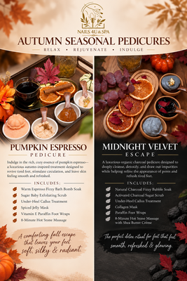 Fall Seasonal Pedicure 2026 - Fall is calling and your feet deserve the escape Fall Seasonal Pedicure 2026 - Fall is calling and your feet deserve the escape