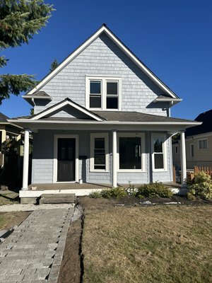Exterior Paint &
Trim Replacement in Everett - We replaced trim and painted the entire exterior Exterior Paint &
Trim Replacement in Everett - We replaced trim and painted the entire exterior