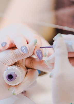 Nail Art - Nail Enhancement
From simple acrylics to elaborate UV gel nails, our range of durable nail enhancements will allow you to instantly achieve a certain look without waiting for your nails to grow. What’s more, they also help to protect broken or damaged nails. Nail Art - Nail Enhancement
From simple acrylics to elaborate UV gel nails, our range of durable nail enhancements will allow you to instantly achieve a certain look without waiting for your nails to grow. What’s more, they also help to protect broken or damaged nails.