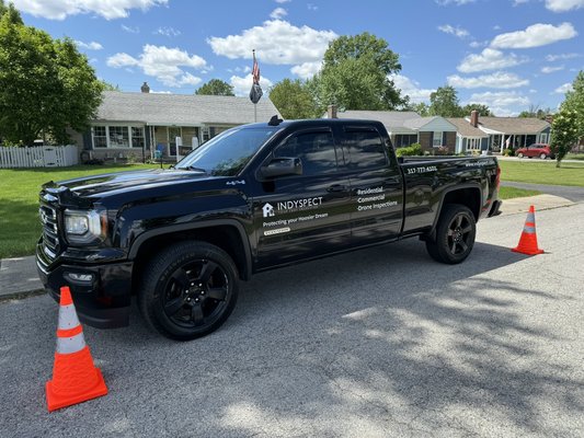 Indyspect LLC - Indyspect shows up ready to get the job done. This is what it will look like when you pull up to the property. Indyspect LLC - Indyspect shows up ready to get the job done. This is what it will look like when you pull up to the property.