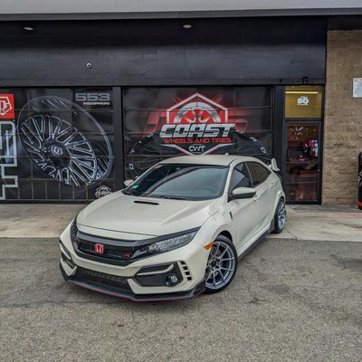 Honda Type R - Fitted this Honda Type R with Enkie TSV’s wrapped in Continental DWS06’s