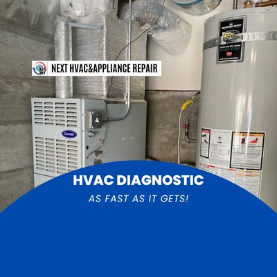 HVAC diagnostic. Refrigerant R-410 refilling - HVAC diagnostic. Refrigerant R-410 refilling. Service is provided by qualified EPA certified specialists.