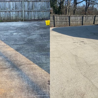 Driveway and Sidewalk Cleaning - This Cleaning was done for one of our outstanding customers during February. Includes Back and from Driveway and sidewalks. Driveway and Sidewalk Cleaning - This Cleaning was done for one of our outstanding customers during February. Includes Back and from Driveway and sidewalks.