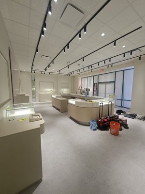 Commercial Retail Build-Out - This project involved a complete commercial electrical build-out for a high-end retail storefront. We transformed a shell space into a fully functional luxury retail environment, including the installation of specialized LED track lighting, custom display case power, and energy-efficient lighting controls. Our team managed all wiring and infrastructure to ensure the space met strict commercial codes and corporate aesthetic standards for a premium shopping experience. Commercial Retail Build-Out - This project involved a complete commercial electrical build-out for a high-end retail storefront. We transformed a shell space into a fully functional luxury retail environment, including the installation of specialized LED track lighting, custom display case power, and energy-efficient lighting controls. Our team managed all wiring and infrastructure to ensure the space met strict commercial codes and corporate aesthetic standards for a premium shopping experience.