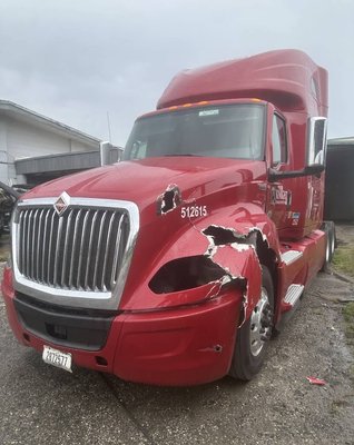 Body shop work - Semi Truck was involved in a wreck.