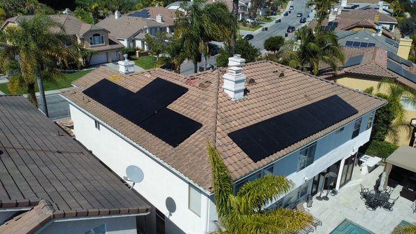 8kw reroof and solar install - 8kw residential rooftop install