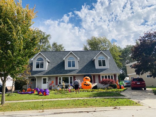 Re-roof installation due to hail damage - New roof installation due to hail and wind damage. Paid for through insurance claim. Re-roof installation due to hail damage - New roof installation due to hail and wind damage. Paid for through insurance claim.