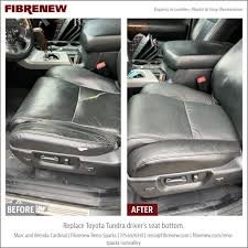 Automotive Interior Restoration & Repair Service - Refurbishing damaged leather, vinyl, plastic or fabric in your car, truck, van, motorhome, camper, motorcycle or recreational vehicle not only enhances its appearance and comfort, but it also boosts the overall value of your investment as well. Whether you have faded or worn leather car seats, a damaged leather steering wheel, scratched plastic door panels or cracked vinyl armrests, Fibrenew can make it look great again for a fraction of the cost of replacement.