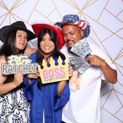 2025 Graduate Event - We had the honor of celebrating a Class of 2025 graduation with our photo booth, and it was a hit! From big smiles to silly props, every guest walked away with a memory they could hold. Congrats to all the amazing grads!