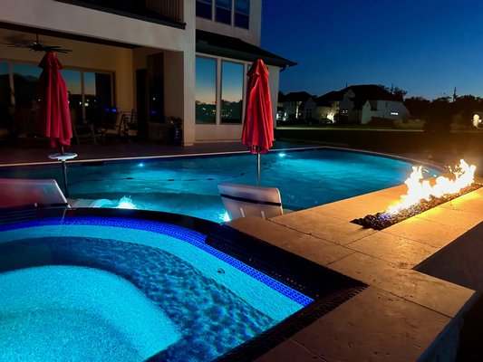 Beautiful LED Lighting and Fire Features - Let us create your in home get away! Beautiful LED Lighting and Fire Features - Let us create your in home get away!