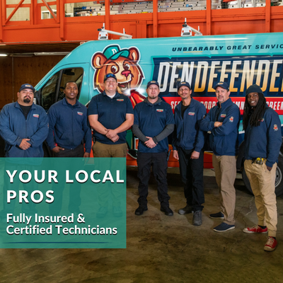 Meet Your Local Team Of Experts - Make your home the best it can be with Den Defenders. Our team of experts offers a wide range home services to help you keep your home in top condition. We have the expertise and experience to tackle your unique project. Our technicians are highly skilled and use only the best tools and materials to ensure that your home is in top condition. We understand that your home is one of your biggest investments, and we are committed to providing you with the highest quality services to keep it in top condition. Whether you're looking to upgrade your home, fix a problem, or simply make some improvements, we are here to help. Don't let home improvement projects stress you out. Contact us today to schedule a consultation and start making your home the best it can be.
