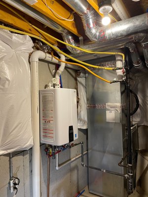 Tankless Water Heater Installation - We recently completed a tankless water heater installation job that has left our customer with a smile on their face. Our team of experts arrived at the site promptly and assessed the situation before proceeding with the installation. We recommended a tankless water heater system as a cost-effective and efficient solution for the customer's needs.

The installation process was smooth and completed within the agreed timeframe, ensuring minimal disruption to the customer's daily routine. Our team worked with precision and attention to detail, ensuring that the installation was done correctly and the system was functioning optimally before leaving the site.

The customer was delighted with the result, impressed with the professionalism of our team, and the quality of the work done. They were thrilled with the increased energy efficiency and cost savings that came with the tankless water heater system. We take pride in delivering high-quality installations and providing exceptional customer service, and this installation was no exception.

We take pride in delivering a 5 star service to all of our customers. Check out our reviews on Google for more insights on the kind of service we provide our customers and clients. 

In addition to our exceptional installation services, we have developed a reputation for excellence in working with several realtors and property managers around Dayton, Columbus, and Cincinnati. We understand the unique needs of these clients, and we provide tailored services to ensure that their properties are well-maintained and efficient.

Our team is experienced in working with a variety of properties, from single-family homes to large apartment complexes. We understand that time is of the essence, and we work efficiently to ensure that any installations or repairs are completed as quickly as possible, without sacrificing quality.

Our commitment to delivering exceptional service has earned us the trust and loyalty of many realtors and property managers in the region. We take pride in being their go-to partner for all their plumbing needs and are always willing to go above and beyond to ensure their satisfaction.