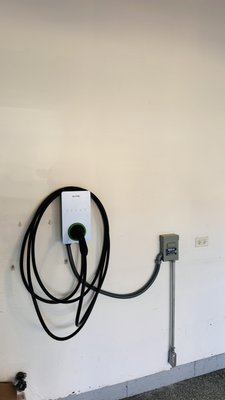 Ev Charger Installation - This customer contacted WattUp Electric to install a Level 2 EV charger for their home. We provided a full inspection of the electrical panel, verified load capacity, and mapped the cleanest and safest route for the new circuit.

We installed a dedicated 240V line, ran new conduit/wire to the garage, and mounted the charger according to manufacturer specs. All connections were tested, torque-checked, and labeled for future service.

The homeowner now has fast, reliable charging with a clean, professional installation that meets all local electrical codes. Another safe, high-quality EV charger project completed in the Northwest Suburbs.