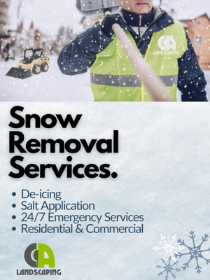 SNOW REMOVAL AND DE-ICING 24/7 SERVICES - NOW OFFERING SNOW RERMOVAL & DE-ICING SERVICES 24/7 EMERGENCY-COMMERCIAL & RESIDENTIAL
CALL TODAY TO SECURE YOUR SEVICES BEFORE IT GETS COLD (206) 856-6843
