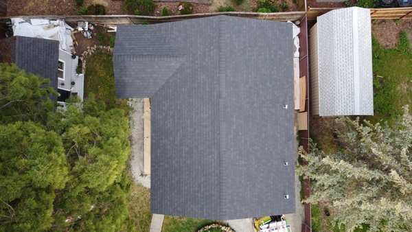 ADU New Construction Roof - The homeowner added an ADU to their property and we're fortunate enough to get the new construction roofing job! ADU New Construction Roof - The homeowner added an ADU to their property and we're fortunate enough to get the new construction roofing job!