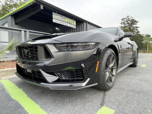 Project Dark Horse - This new Dark Horse Mustang took advantage of our Combo Full-Front PPF (Paint Protection Film) and 7-Year Ceramic Coating combo package for $300 OFF!