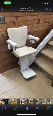 Stair Lift installation - We install stair lifts from Handicare and Harmar.  We also service Staur lifts.