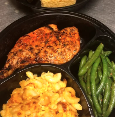 MEALS 2 GO From our KITCHEN to your TABLE - Create a PLATE, select 1 meat and 2 sides, cornbread included. Available WED - FRI call (215) - MEALS 2 GO
From our KITCHEN to your TABLE - Create a PLATE, select 1 meat and 2 sides, cornbread included.
Available WED - FRI call (215) BB GRILL to place your order. Rotating menu MEALS 2 GO From our KITCHEN to your TABLE - Create a PLATE, select 1 meat and 2 sides, cornbread included. Available WED - FRI call (215) - MEALS 2 GO
From our KITCHEN to your TABLE - Create a PLATE, select 1 meat and 2 sides, cornbread included.
Available WED - FRI call (215) BB GRILL to place your order. Rotating menu