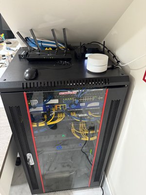 Network Upgrade - Customer were dealing with frequent network outages that disrupted operations and led to constant user complaints. Smart Vision Systems (SVS) upgraded our network infrastructure, and the results were outstanding. The system is now fast, stable, and built for reliability. Their expertise and professionalism truly made the difference — You Are Safe With SVS.