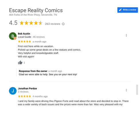Customer Reviews - Check out what some of our customers have to say about us Customer Reviews - Check out what some of our customers have to say about us