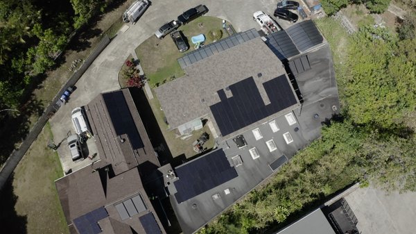 121 PV Solar Panels and 5 Tesla Powerwall 2 - This local family had an electric bill of $1500+ per month and we were able to provide them with a system that saves them $400+ a month. Since their home was so large, a traditional bank loan wasn't feasible; but with the help of our financing partner they were able to own the system with zero down payment. 121 PV Solar Panels and 5 Tesla Powerwall 2 - This local family had an electric bill of $1500+ per month and we were able to provide them with a system that saves them $400+ a month. Since their home was so large, a traditional bank loan wasn't feasible; but with the help of our financing partner they were able to own the system with zero down payment.