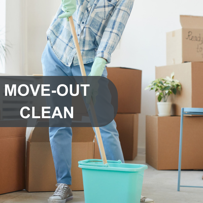 Move-In and Move-Out Clean - Moving? It's our most requested clean because we do everything. Let’s make it easy! Our Move-In & Move-Out Clean ensures a spotless start or finish - peace of mind for your next chapter! Move-In and Move-Out Clean - Moving? It's our most requested clean because we do everything. Let’s make it easy! Our Move-In & Move-Out Clean ensures a spotless start or finish - peace of mind for your next chapter!