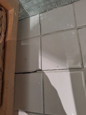 The tiles need to be corrected and the seams filled. - There were cracks in the walls and floor of the shower. I came and repaired it all. The client liked it and was very pleased.🙏🏼👍🏼💪🏼 The tiles need to be corrected and the seams filled. - There were cracks in the walls and floor of the shower. I came and repaired it all. The client liked it and was very pleased.🙏🏼👍🏼💪🏼