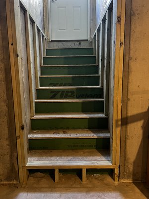 Small Drywall - This entry way was framed sealed and drywalled in 3 days. Plus we installed a door. Beautiful work, great result.