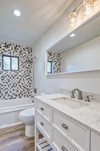 Small Bathroom remodel - This remodel was for a smaller bathroom.