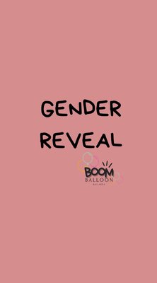 Gender reveal decoration - Gender reveal decoration Gender reveal decoration - Gender reveal decoration