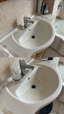 Before and after - Here are the before and after pictures from a deep cleaning we completed! Before and after - Here are the before and after pictures from a deep cleaning we completed!