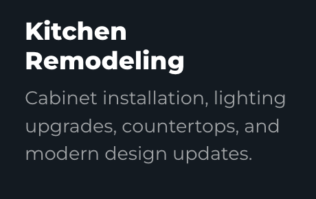 Kitchen Remodels - Call us today for more details!