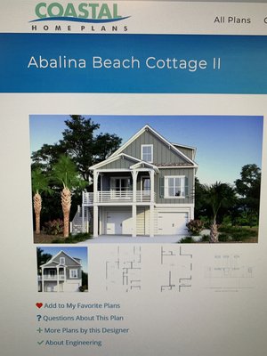 Bayou Circle - Building this 4 bedroom 4 bathroom with 1,700 sq. ft garage below has really exceeded my vision. What I like most about this house is the open floor plan with all the windows. Both porches, front and back offer a beautiful atmosphere to relax and enjoy sunsets. This design is called Abalone Beach Cottage 2 and is found on Coastal Home Plans.