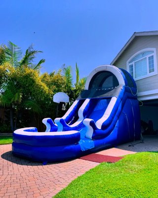 Big Blue Wet/Dry Slide - Big Blue is ready for you! Wet or Dry choose your own adventure. Big Blue Wet/Dry Slide - Big Blue is ready for you! Wet or Dry choose your own adventure.